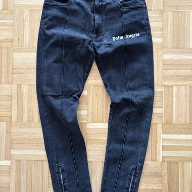 Palm Angels Black Jeans