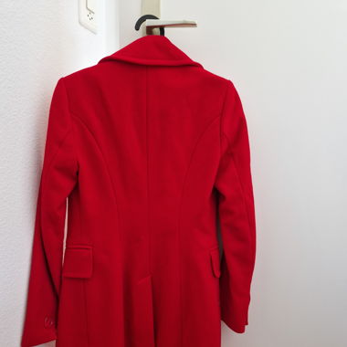 Herbstmantel Rot