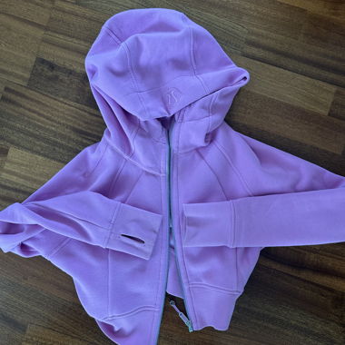 Felpa con cappuccio Lululemon rosa