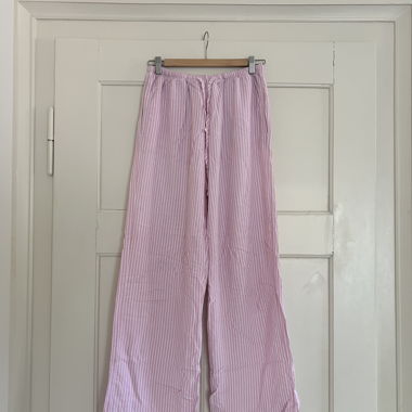 Pink Striped Pants