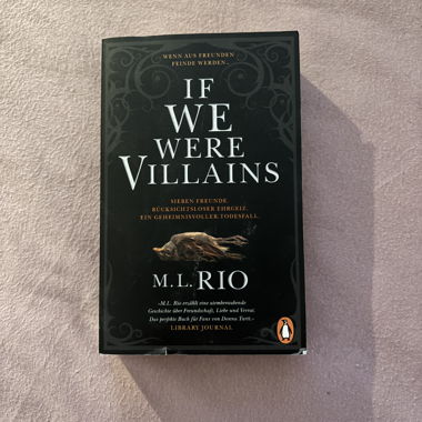 If we were Villians M.L. Rio