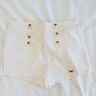 Pantaloncini bianchi Hollister