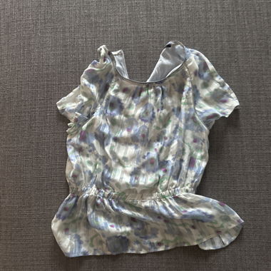 Blusa con motivo Donna
