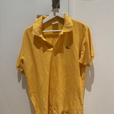 Chemise polo Lacoste orange - taille 4 - taille L
