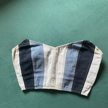 Jeans-Croptop