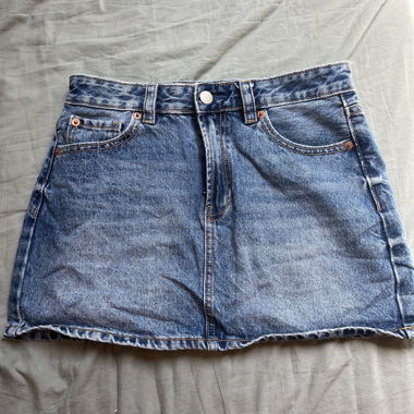 Stradivarius Denim Mini Skirt