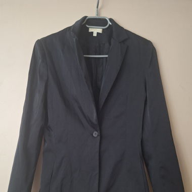 Blazer noir élégant - made in France