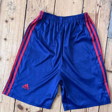 Adidas Sports Shorts blue/red