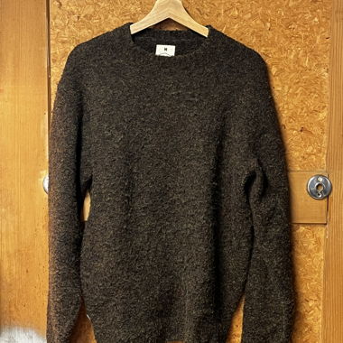 Maglione Titus, in lana marrone scuro