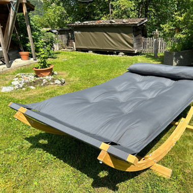 Amazonas XXL Schwebebett mit Wetterschutz
