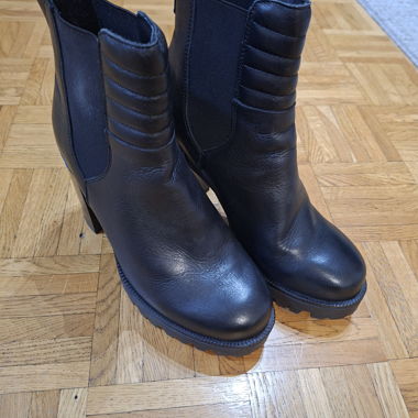 Bottes en cuir