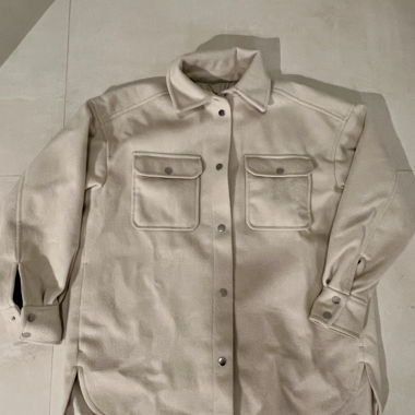 H&M Overshirt Jacke beige 