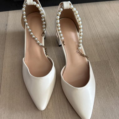 Scarpe da donna con perle