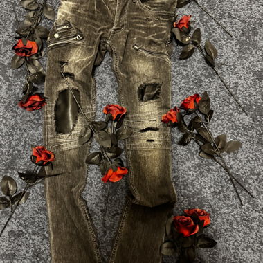 Jeans strappati L.G.B. Le Grande Bleu