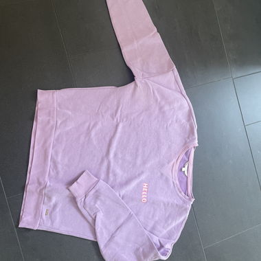 Lilac Sweatshirt with Print