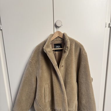 Blouson aviateur effet mouton Zara