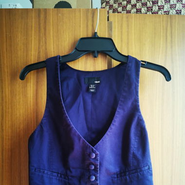 Gilet, purple 2000er Jahre