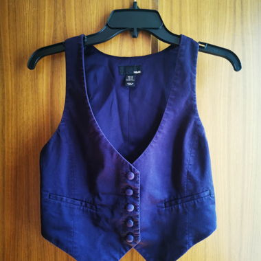 Gilet, purple 2000er Jahre