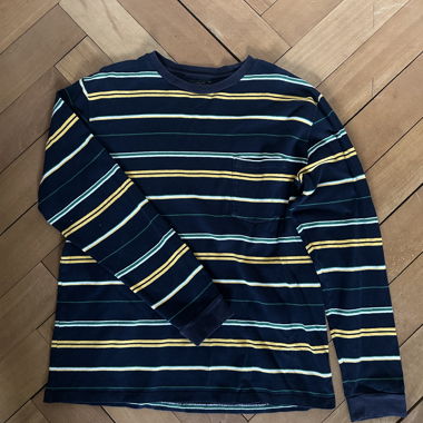 Beams Plus Striped Long-Sleeve Shirt Japan