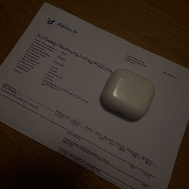 Apple AirPods 4 neufs avec reçu