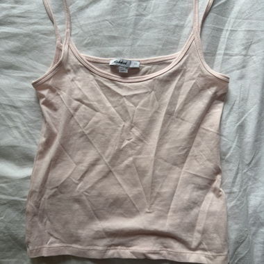 Rosa Spaghetti-Top