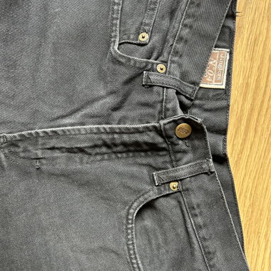Jeans neri dritti