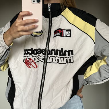 Veste sportive zippée colorée
