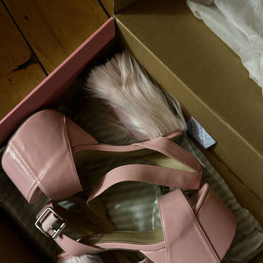 Sugarbaby Plateau Sandalen rosa 39