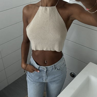 Backless Top