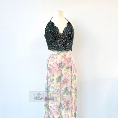 Leichte Chiffon Sommerhose Culotte