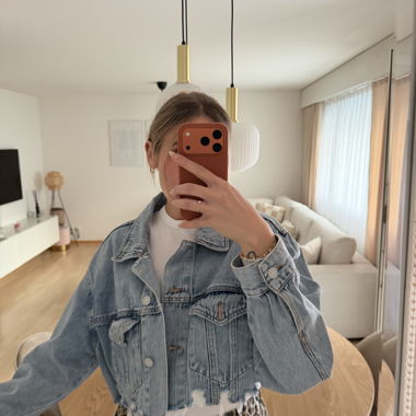 Cropped Denim Jacket