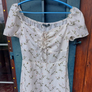 White summer dress