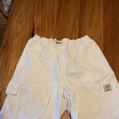 Short long blanc 