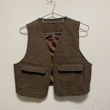 Brown vest