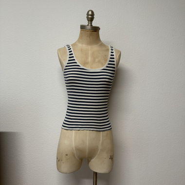 Striped Sailor Rib Tank Top