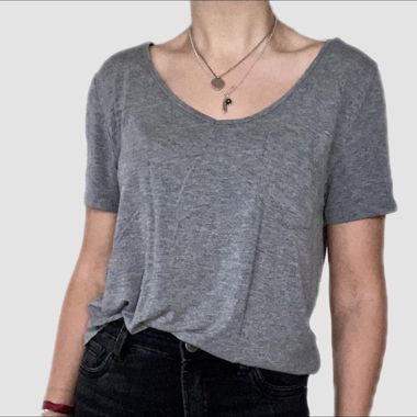 Graues hollister Tshirt