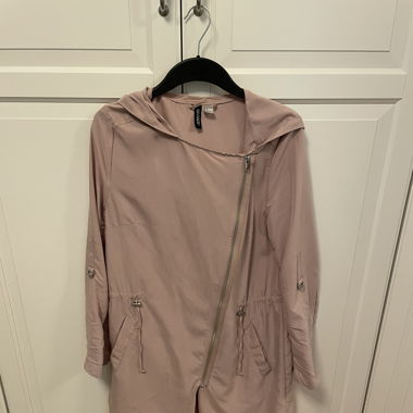 Leichte Frühlingsjacke lachsfarben