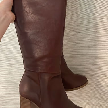 Brown Over-the-Knee Boots Size 38