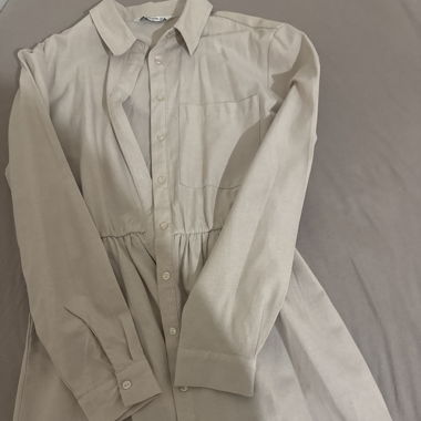 Robe légère à manches longues 