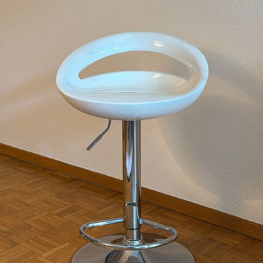 White Bar Stool