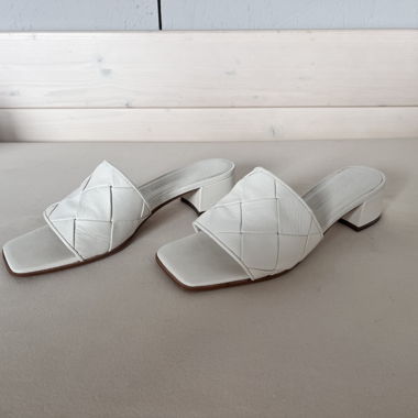 Kennel & Schmenger leather mules white size 40