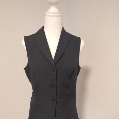 Veste noire cintrée