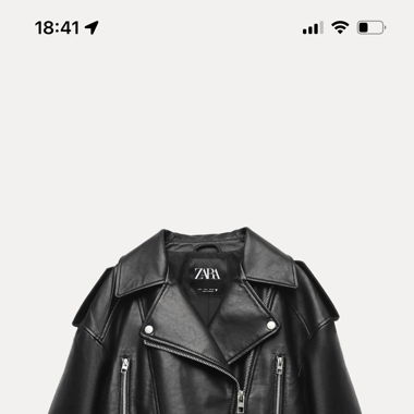 Lederjacke