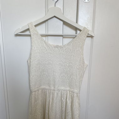 White dress for girls, 12-14y, 158-164 cm