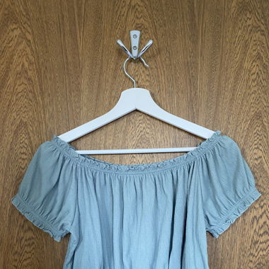 Schulterfreie Bluse