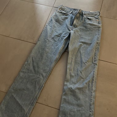 Jeans Weekday bleu clair