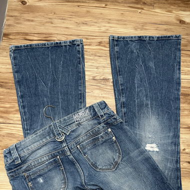 Vintage Jeans flared low-waist Mogul 