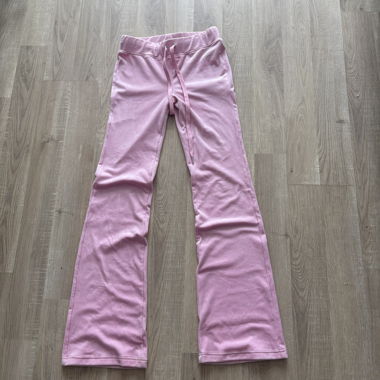 pantaloni della tuta rosa