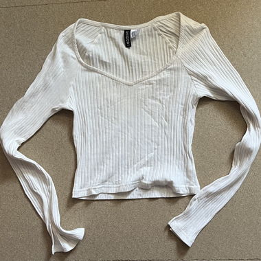 Top a maniche lunghe H&M Divided