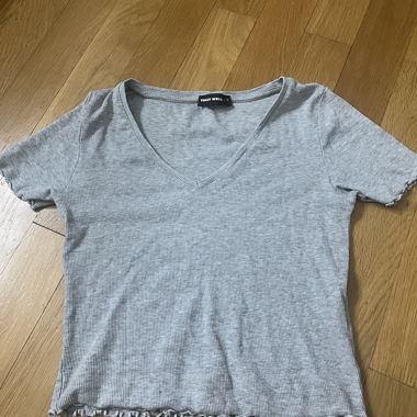 Grey TALLY WEIJL T‑Shirt, Size S